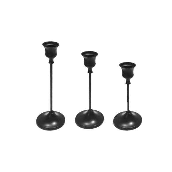 3pcs Luxurious Decorative Candle Holders