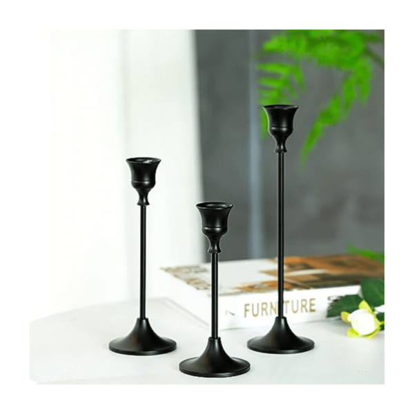 3pcs Luxurious Decorative Candle Holders