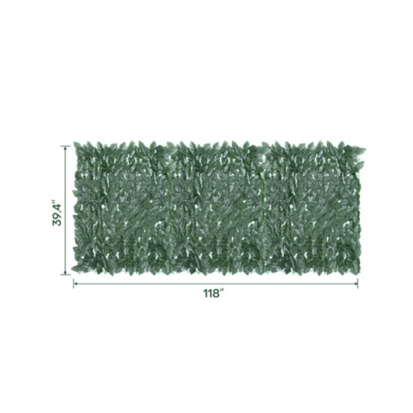 Artificial Ivy Leaf Privacy Fence