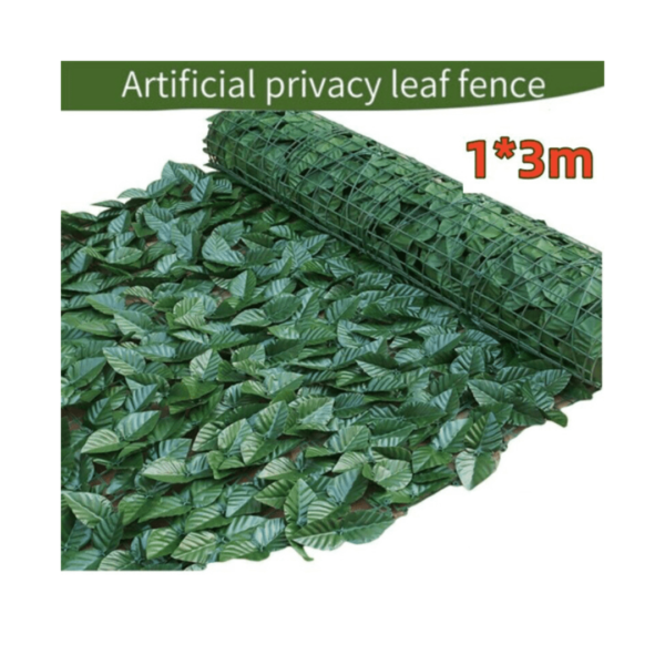 Artificial Ivy Leaf Privacy Fence