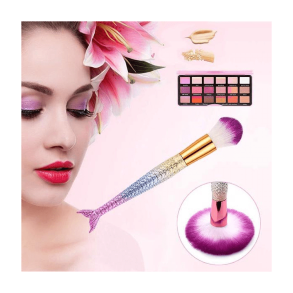 11pcs Mermaid Makeup Brush Set