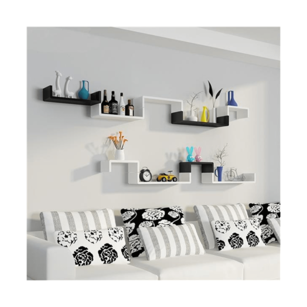 Wall-Mounted Floating Shelves Set Of 3