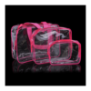 3-Pack Versatile Travel Makeup Bag Set