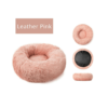 Cozy Plush Round Pet Bed