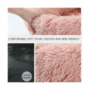 Cozy Plush Round Pet Bed