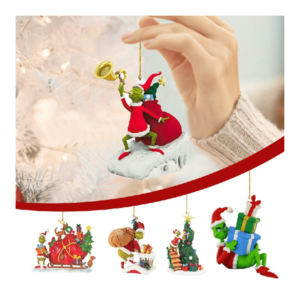 20pcs Adorable Grinch Christmas Ornaments