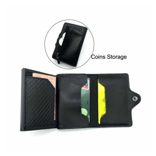 Elite Leather RFID Airtag Wallet