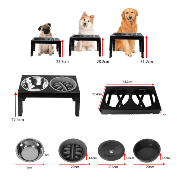 Ultimate 5-Level Dog Slow Feeder Bowl