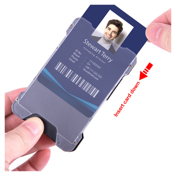 Ultimate RFID Aluminum Card Holder Clip