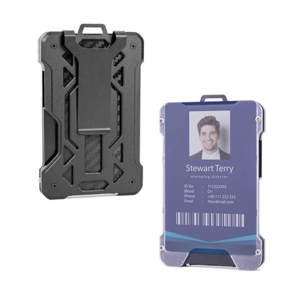 Ultimate RFID Aluminum Card Holder Clip