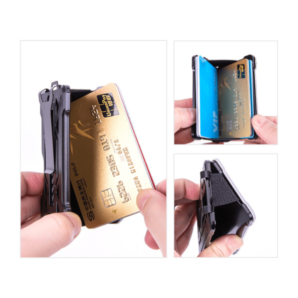 Ultimate RFID Aluminum Card Holder Clip